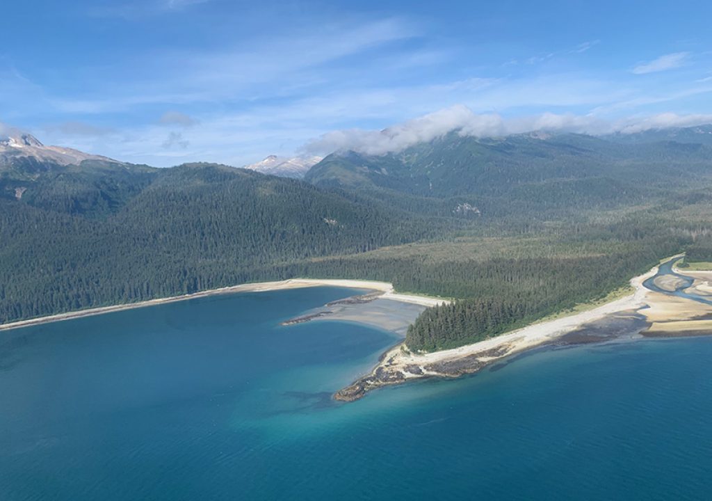 Strandleben in Juneau