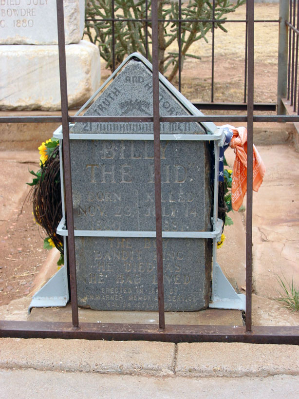 Billy the Kid Gravestone