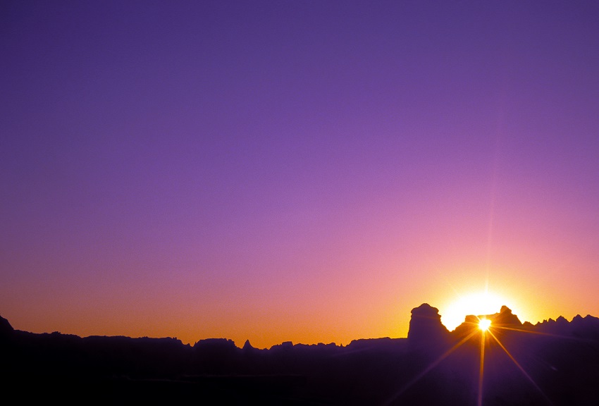 Sunrise Badlands Nationalpark