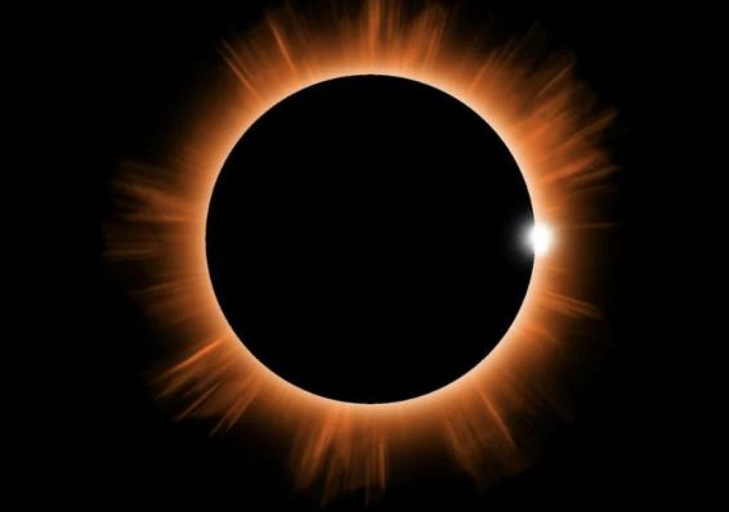 2023 Annulare Sonnenfinsternis