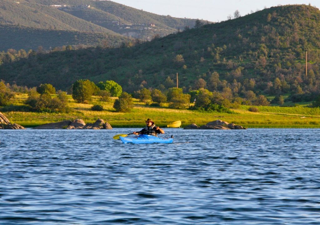 Kayaking in Watson Lake Prescott Arizona