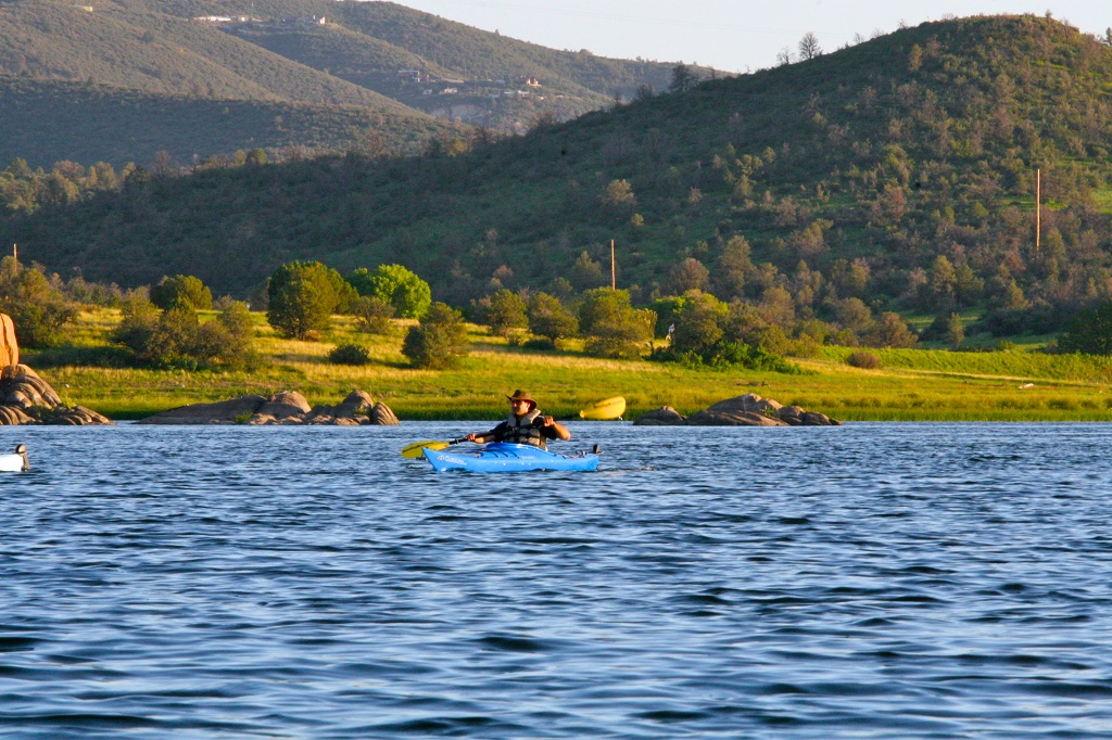 Kayaking in Watson Lake