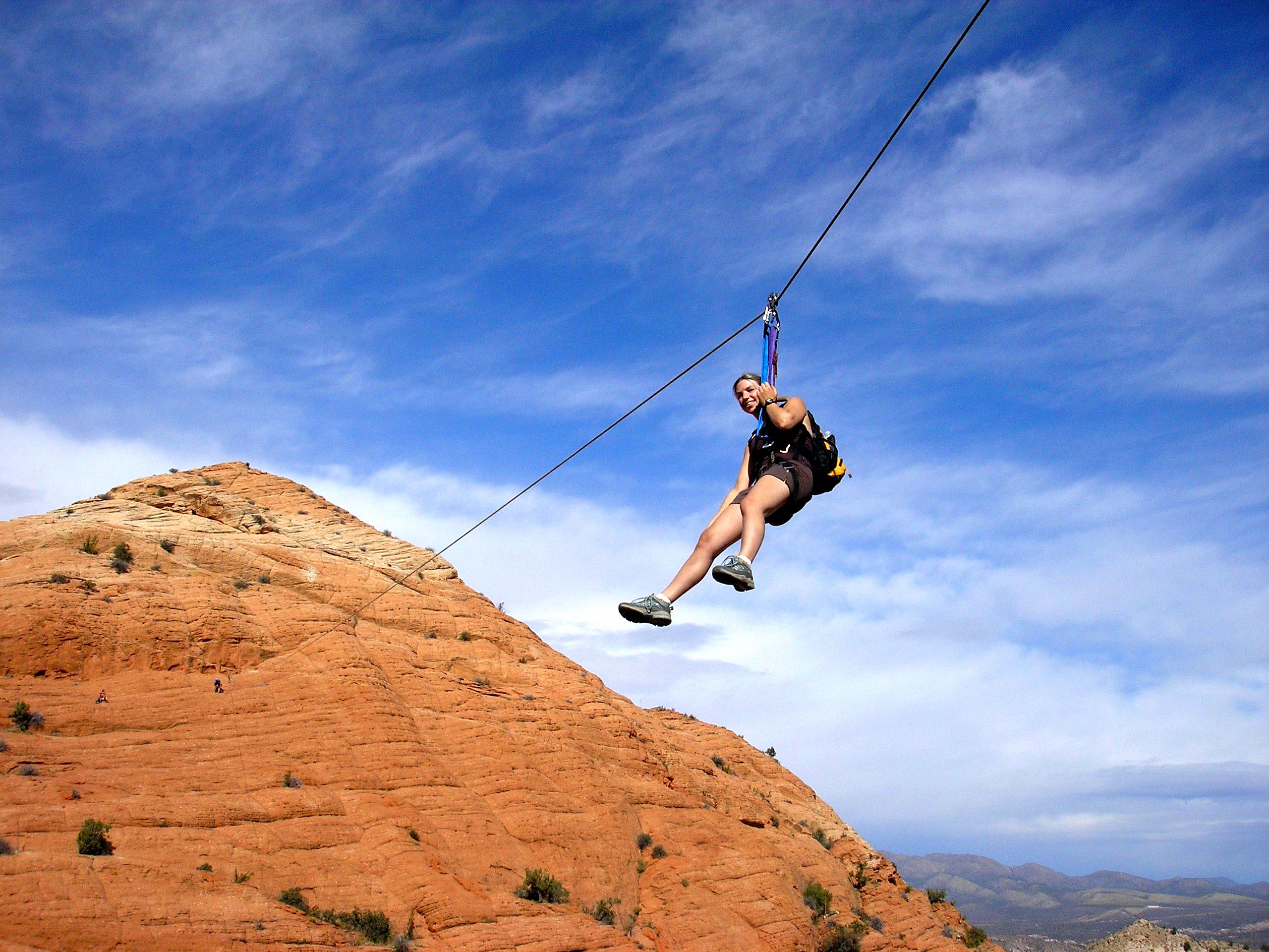 Utah extrem - Zip line